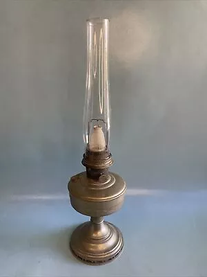 Vintage Aladdin Mantle Lamp Co Model 12 Kerosene W/ Chimney - Primitive • $99.99