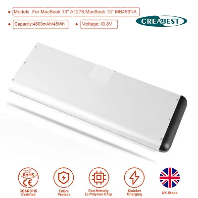 Laptop Battery For Apple MacBook 13  MB466*/A MB466CH/A A1280 A1278 Late 2008 • £17.90