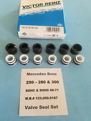 Mercedes Benz M110 2.8 Engine Valve Seal Set - 250250C 280 280C 280S 280SE • $16.45