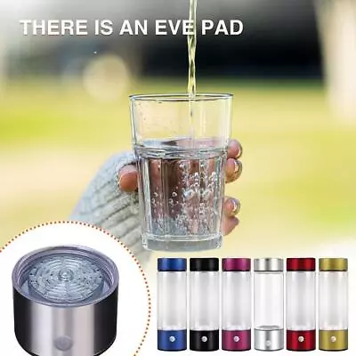 $47.89 • Buy Portable Hydrogen Water Generator Rich Water Maker Bottle Cup Ionizer E6G7