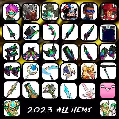 Brawlhalla | 2023 All Items (22 Weapon - 6 Skins - 5 Others) | Fast Delivery • $7.99