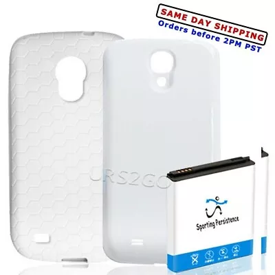 Large Capacity 7980mA Extended Battery Case Cover For Samsung Galaxy S4 SPH-L720 • $50.62