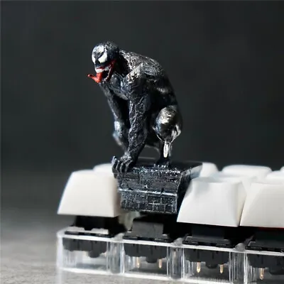 1 Pcs Marvel Venom Resin Keycap Black MX Switch ESC Keys For Mechanical Keyboard • $28.23