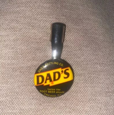 Vintage Dad's Root Beer Soda Advertising Pencil Pen Metal Clip Top Topper • $0.99