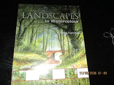 £4.99 • Buy Landscapes In Watercolour Terry Harrison