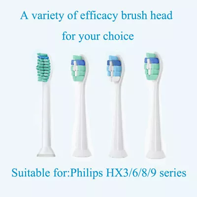 Electric Toothbrush Replacement Brush Heads Fit For Philips HX6730/HX6731/HX6732 • $24.34