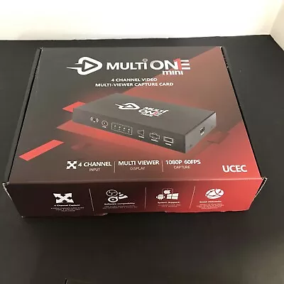 UCEC MultiOne Mini 4 HDMI Inputs Quad Channel Video Camera Capture Card 1080P60 • $60