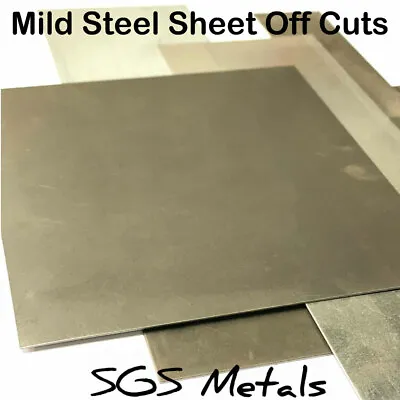 Zintec Galvanised & Plain MILD STEEL SHEET Plate Off Cuts OFFCUTS New Metal • £6.29