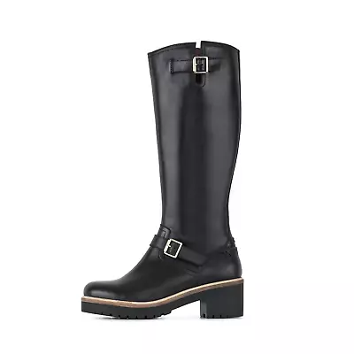 Isla Black Knee High Boot • $153.56