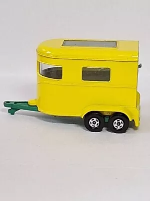 Vintage Matchbox Superfast N⁰43 Pony Trailer VGC £8.00 FREE POSTAGE • £8