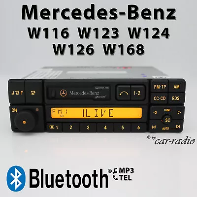 Genuine Mercedes Special BE2210 Bluetooth Radio MP3 W116 W123 W124 W126 W168 • $392.49