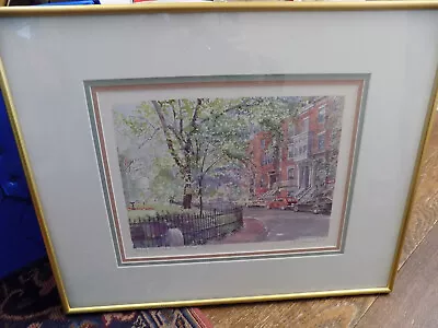 Vtg Robert Kennedy Print Lithograph Signed Numbered Framed Union Park South End • $74.99