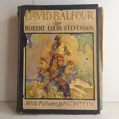 David Balfour Robert L Stevenson N C Wyeth 1952 Illustrated Scribners Vintage • $13.51