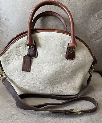 Coach Bag Crossbody Shoulder Handbag Satchel Vintage Leather Sheridan Roswell • $110