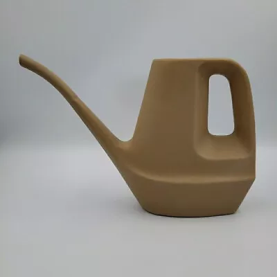 Vintage Rubbermaid 1 3/4 Qt Plant Garden Watering Can Plastic #3142 Tan Boho MCM • $31.99