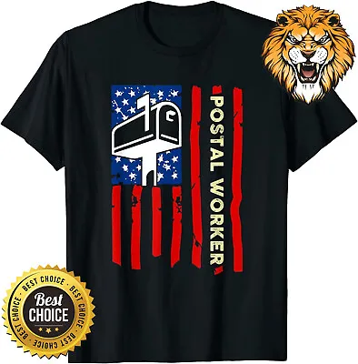 Postal Worker Patriotic US Post Mail Carrier Gift T-Shirt S-3XL • $8.98