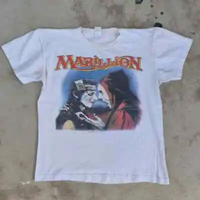 1984 MARILLION NORTH AMERICAN TOUR T SHIRT New White Shirt TE6758 • $33.99