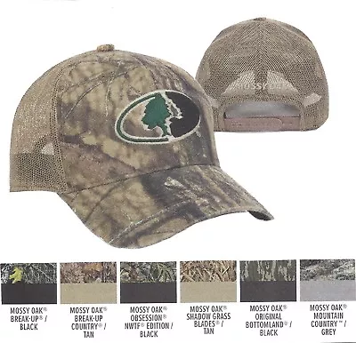 Mossy Oak MESH Back Camo OPTIONS Structured W/ Logos Hunting Hat • $14.95