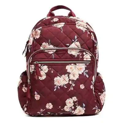 Vera Bradley Campus Backpack Blooms And Branches NEW With Tags • $100