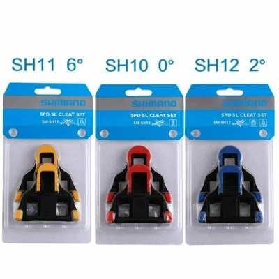 $17.99 • Buy Shimano Road SPD-SL Cleats Bike Cycle Bicycle Pedal SM-SH10 SM-SH11 SM-SH12 SH51