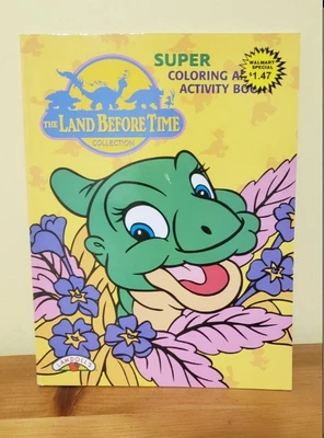 $9.99 • Buy Landoll's Land Before Time Ducky Super Coloring & Activity Book USA Made 1997