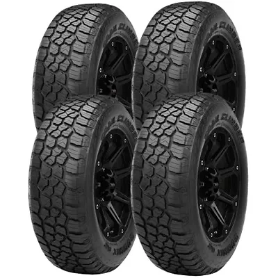 $656.96 • Buy (QTY 4) LT285/75R16 Summit Trail Climber AT 109S Load Range E Black Wall Tires