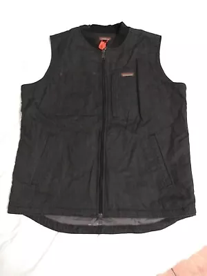 Patagonia Men Iron Forge Soft Shell Full Zip Vest Worn Wear Fleece Lined Large • $80