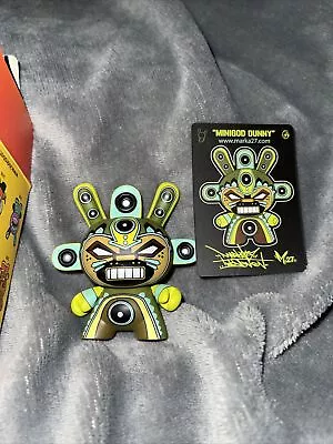 Dunny Aztec Series 2 Marka27 Kidrobot Green Signed 3” Mini God San Francisco KR • $29.99