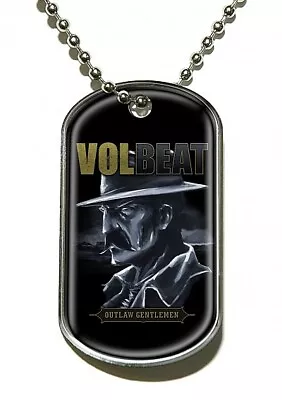 VOLBEAT Metal Dogtag Pendant And Chain • $16.15