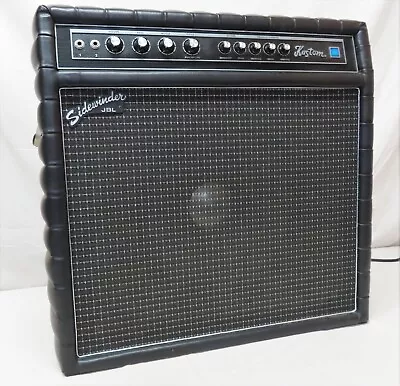 Vintage 1973 Kustom Sidewinder Guitar Amplifier - 1x15 JBL M30 75 Watt Combo Amp • $498.98