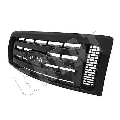Glossy Black Upper Front Grille Grill For 2009-2014 Ford F-150 F150 XLT • $126.09