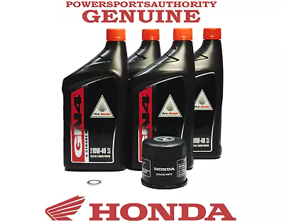 1989-1990 1992-2005 Honda Shadow 1100 VT1100 OEM Complete Oil Change Kit H09 • $58.99