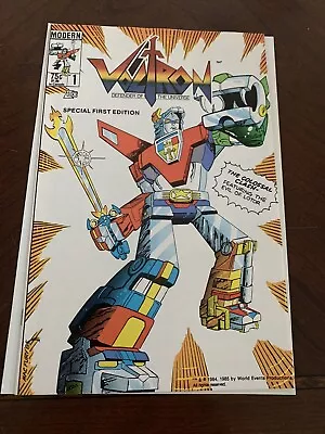 Marvel Voltron # 1 Modern Comics 1985 1st Voltron Key Comic Cartoon Defenders • $14.99
