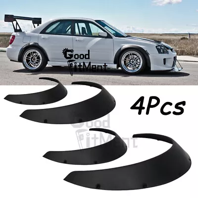 For Mitsubishi Lancer 1988-2019 3.5  4x Fender Flares Wide Wheel Arches Body Kit • $64.31