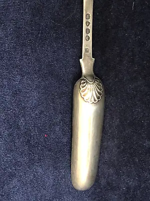 Antique English Marrow Scoop Sterling Silver London 1845 • $225