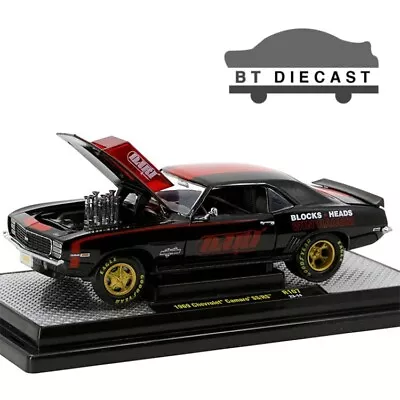 M2 Machines 1969 Chevrolet Camaro Ss 396 Dart 1/24 Diecast Black 40300 107 B • $32.90