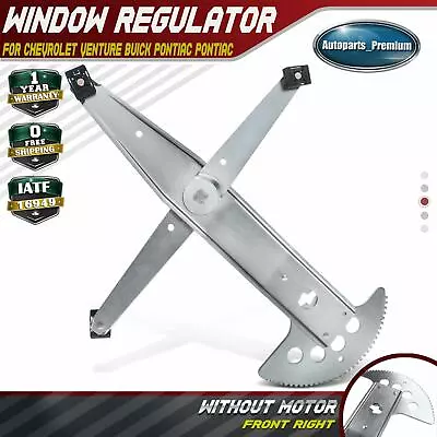 Power Window Regulator For Chevrolet Venture Buick Pontiac Pontiac Front Right • $25.49