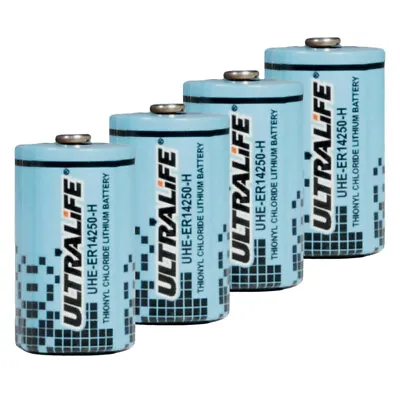 4 X Ultralife Battery ER14250 3.6V Size-1/2 AA UHE-ER14250 Bobbin Cell 1200mAh • £8.99