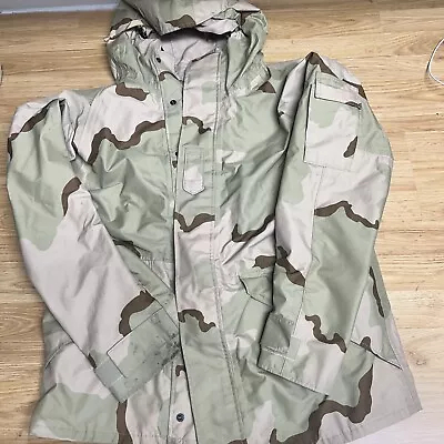 US Military Cold Weather Desert Camouflage Parka Jacket Medium-long And Pants • $85