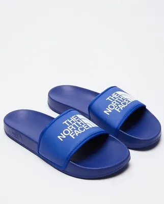 £17 • Buy The North Face Base Camp Slide III - Lapis Blue/White, Flats For Men