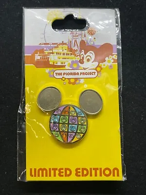 Disney Pin - WDW - Florida Project Classic Mickey Icon With Jewels 84258 LE 750 • $31.99