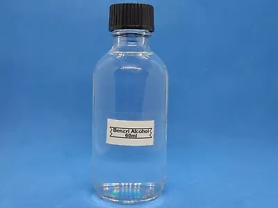 Benzyl Alcohol 55ml+ In Glass Bottles 99.99% Pure Reagent Grade  • $9.95