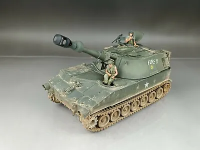 1/35 Built Italeri Vietnam War U.S M109 155mm SPG Model • $149.99