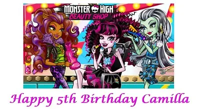 Monster High Edible Cake Topper Decoration • $12.99