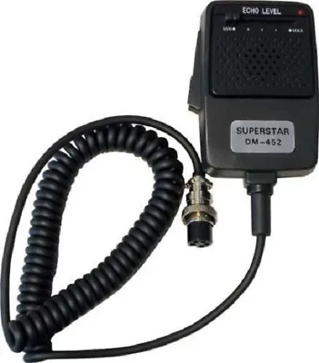 Workman DM452 Superstar CB Radio 4-Pin Echo Power Mic Microphone Cobra Galaxy+ • $30.99