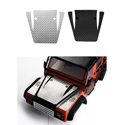 Stainless Steel Antiskid Plate For TRX4 Land Rover Defender Model Car Parts • $27.10