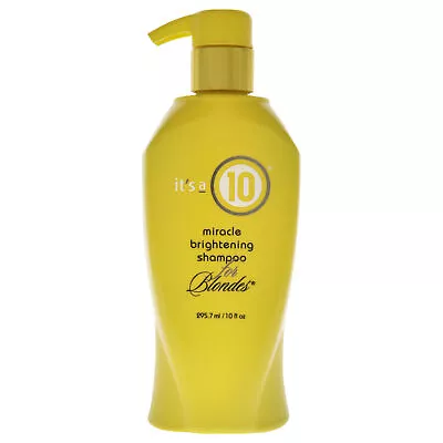 Miracle Brightening Shampoo For Blondes By Its A 10 For Unisex - 10 Oz Shampoo • $26