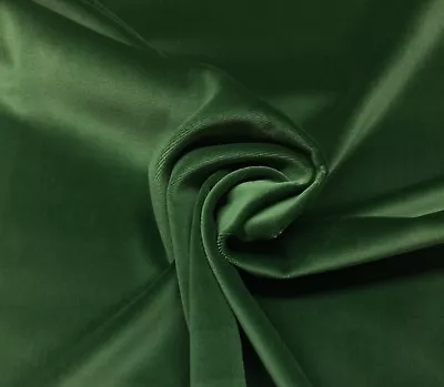 Ballard Designs Signature Velvet Emerald Green Furniture Fabric By The Yard 56 W • $23.99