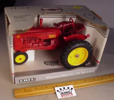 Ertl Massey Harris 44 Special Tractor 1:16 Diecast Metal Farm Toy  & Box  MIB • $55.99