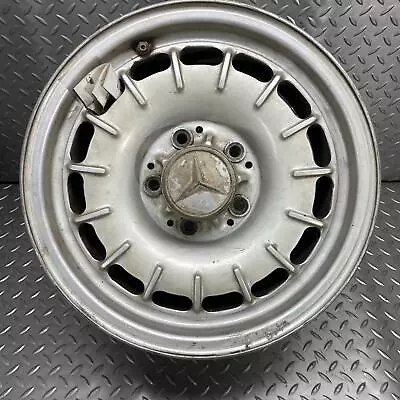 1972-1980 MERCEDES-BENZ 280 300D 300E 380 450 Wheel With Ctr Cap 14x6-1/2 • $125